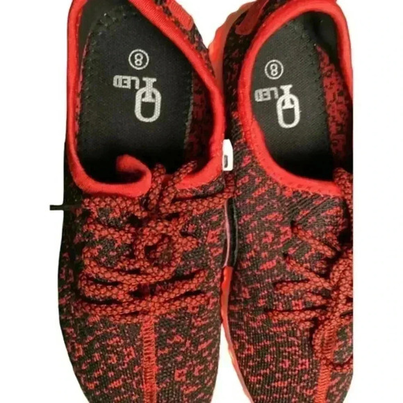 Women's LED light up footwear - LED Sneakers - Tennis Shoes Size 8 - Picture 6 of 16